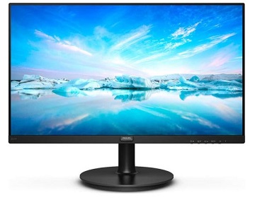 Monitor LED PHILIPS 221V8A, 21,5in, VA, FHD 1920*1080, Anti-glare, 3H, Haze 25%, 16:9, 75 Hz, 4 ms, 200 cd