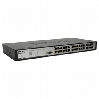 Switch D-Link DES-3028P, 24 porturi 10/100M POE DES-3028P