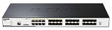 Switch D-Link DGS-3120-24TC/SI, 24-port 10/100/1000 Layer2, Stackable Gigabit Switch, 4-port Combo SFP