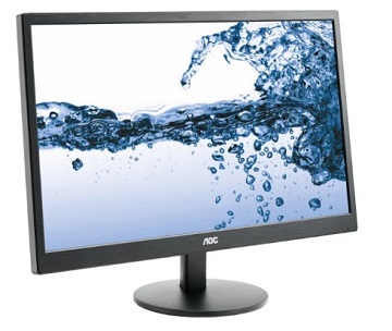 Monitor AOC E2270SWHN, 21.5 inch, Full HD, 16:9, 5ms, 200cd/mp, HDMI, VGA