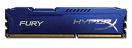 Memorie RAM Kingston, HX316C10F/4, DIMM, DDR3, 4GB, 1600MHz, CL10, HyperX FURY Memory Blue, 1.5V