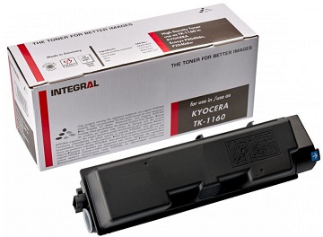 Toner Integral compatibil Kyocera TK-1160, negru, 7200 pagini, A4 5% (ECOSYS P2040dn, P2040dw)