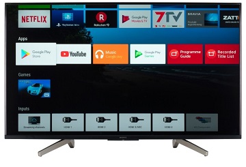 Televizor Sony KD-65XF8596, 165 cm, Smart TV, Android, Ultra HD 4K, negru