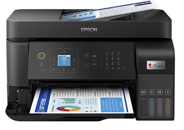 Multifunctional inkjet color Epson EcoTank CISS L5590, A4, 33ppm, 4.800 x 1.200 dpi, USB, Wi-Fi