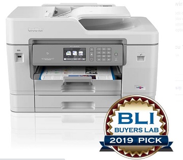 Multifunctionala profesionala inkjet BROTHER MFCJ6945DW, A3, fax, ADF, full duplex, wireless, 2 tavi alimentare, full duplex
