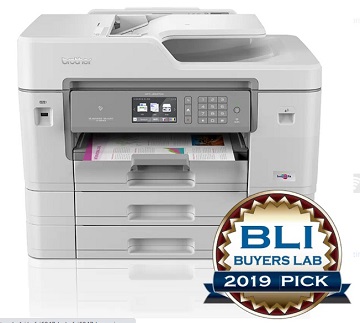 Multifunctionala profesionala inkjet BROTHER MFCJ6947DW, A3, fax, ADF, full duplex, wireless, 3 tavi alimentare, full duplex