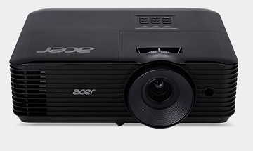 Proiector Acer X1228H, DLP, XGA, 4500 lm, 4:3 (16:9), 20.000:1, HDMI, USB, VGA, telecomanda, negru