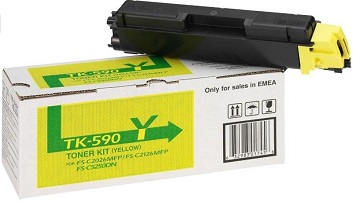 Toner Certo TK-590YG compatibil Kyocera TK-590Y, 5,000 pag, yellow
