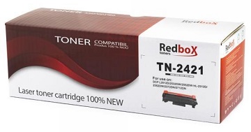 Cartus toner compatibil Redbox TN-2421, negru, 3000 pagini
