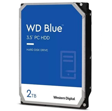 HDD intern WD, 3.5, 2TB, Blue, 3.5, SATA3, 7200rpm, 256MB, WD20EZBX