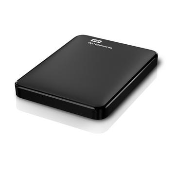 HDD Extern 1TB, WD Elements Portable 2,5inch, Black, USB 3.0