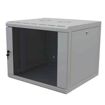 Cabinet metalic 19 inch Single Wall Mount Enclosure with openable side panels 6U 600X600mm, Canovate