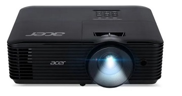 Proiector Acer X119H, DLP, SVGA, 4800 lm, 4:3, 20.000:1, HDMI, boxe 3W, telecomanda, negru